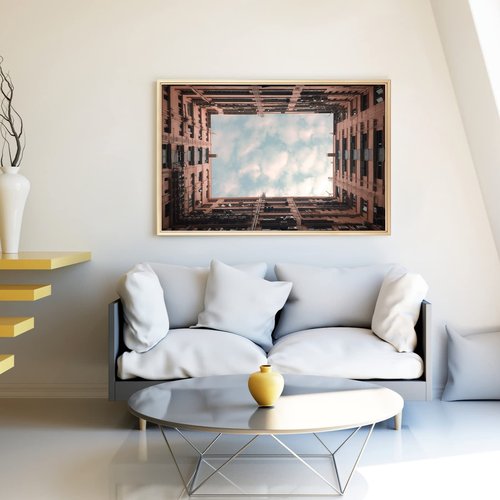 euwazram Matte Gold 24x36 Frame - Single Frame, 24 x 36 Poster Frame for Artwork, Puzzles, Photos and Movie Posters Picture Frames, Perfect Christmas Frame