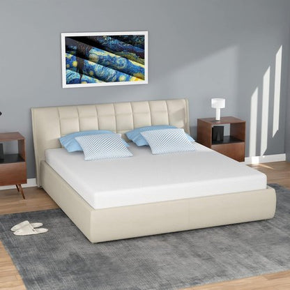 FDW 5-Inch Queen Mattress - Medium Firm Gel Memory Foam | CertiPUR-US Certified | Pressure Relief & Cooling Comfort