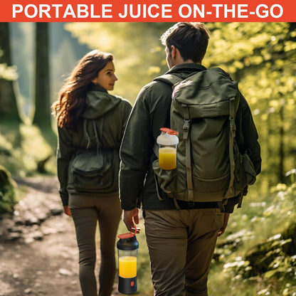 Skiennix Portable Blender - 25oz Personal Smoothie Maker with 6 Blades | USB-C Rechargeable, Black