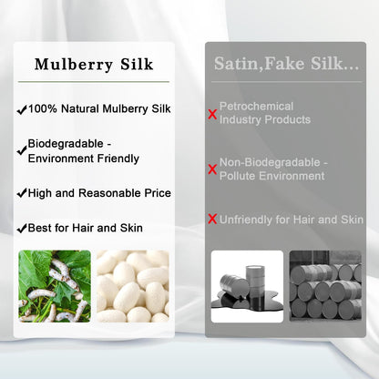 ZIMASILK 100% Pure Mulberry Silk Pillowcase - Hypoallergenic & Smooth for Hair and Skin | Queen 20''x30'', Taupe