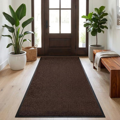 Traffic Guard | Heavy-Duty Commercial Grade Door Mat - Non-Slip Rubber Backing, 3' x 4', Brown