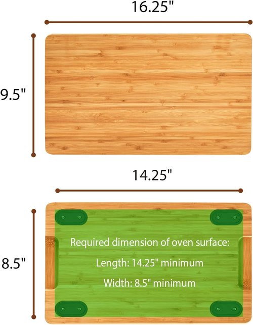 Breville Cutting Board - Compatible with BOV650XL/BOV670BSS Smart Oven | Heat-Resistant Silicone Feet, Space-Saving Design