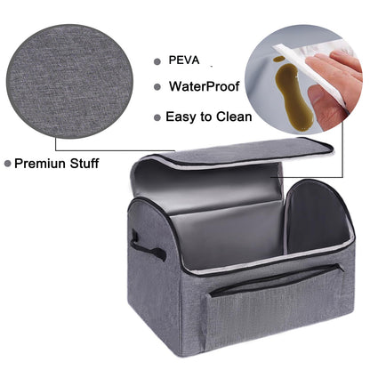 Slow Cooker Cover Bag for Ninja Foodi Possible Cooker Pro, Durable Dust Cover with Front Pocket Handle, Scratch Water Resistant, Gray