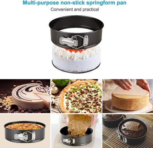 Instant Pot Accessories Set - Essential Tools with Steamer Basket, Cheesecake Pan & Silicone Mold | Fits 6 Qt & 8 Qt