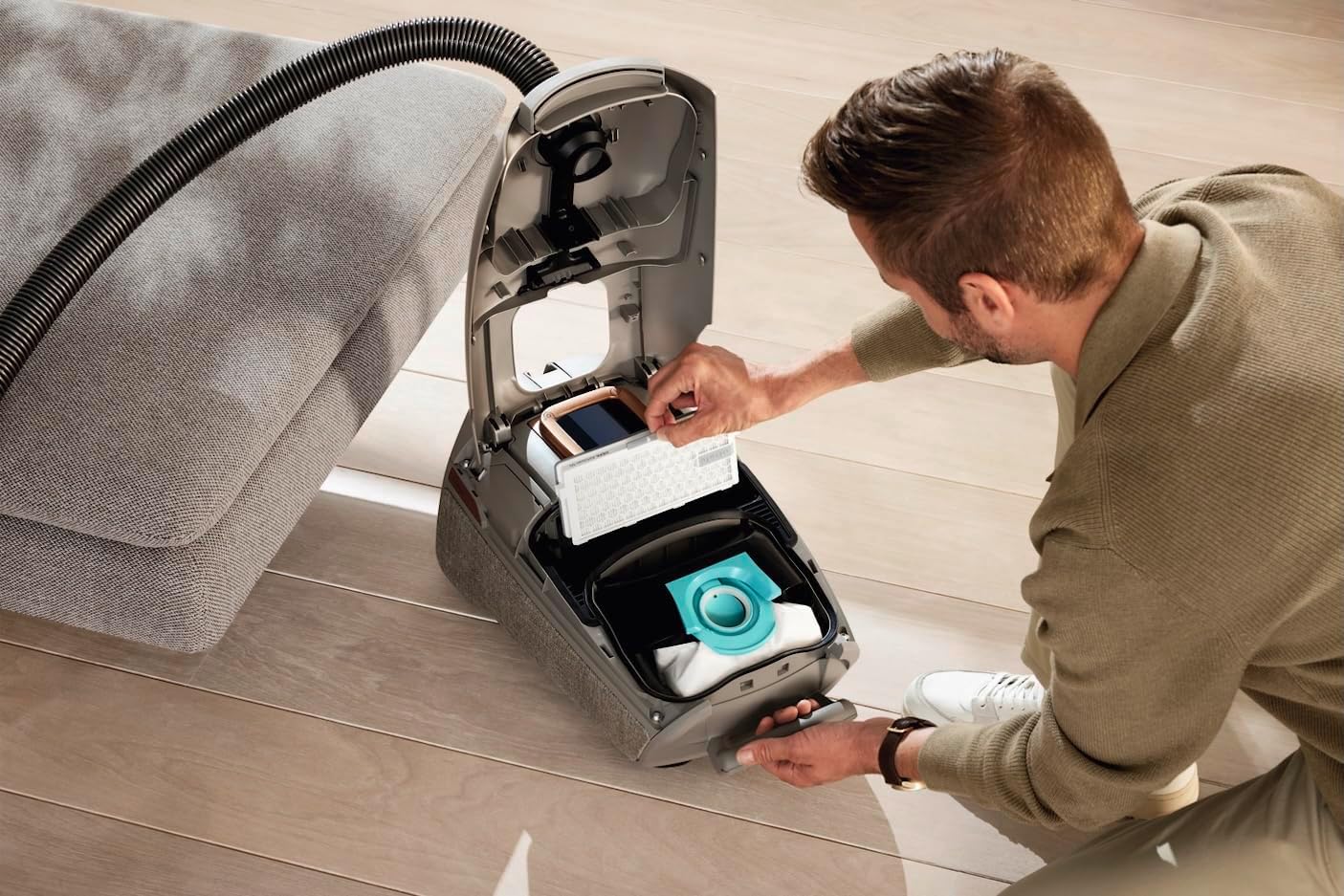 Miele HEPA AirClean Filter - TimeStrip Technology for Miele Vacuum Cleaners
