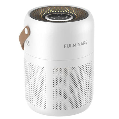 FULMINARE Air Purifiers for Bedroom, H13 True HEPA Air Purifiers for Home, Pets, Office, Quiet Small Air Filters with Timer Sleep Mode Speeds Control Night Light