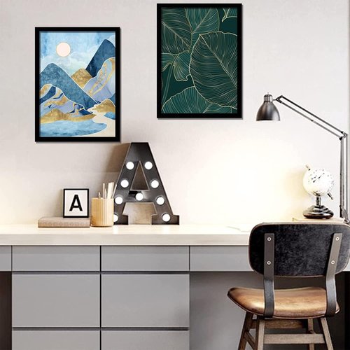 Black Picture Frame by [Brand Name] - 8.5x11 Photo Frame for Horizontal or Vertical Display