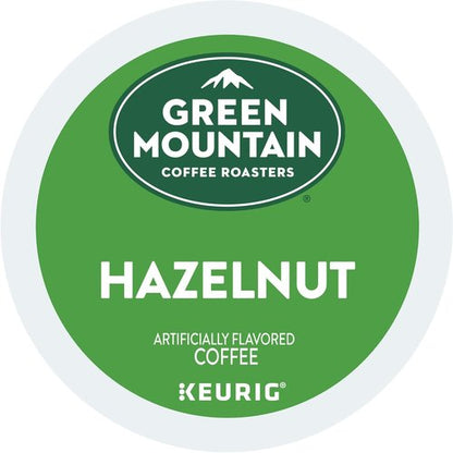 Green Mountain Coffee Roasters Hazelnut K-Cup Pods - Light Roast Coffee, 12 Count (Pack of 5)