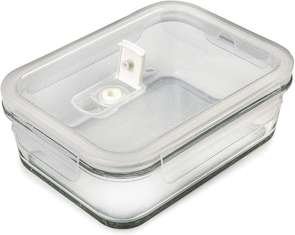 PrepNaturals Glass Meal Prep Containers - 30 Oz, 5 Pack | Dishwasher & Microwave Safe with Lids