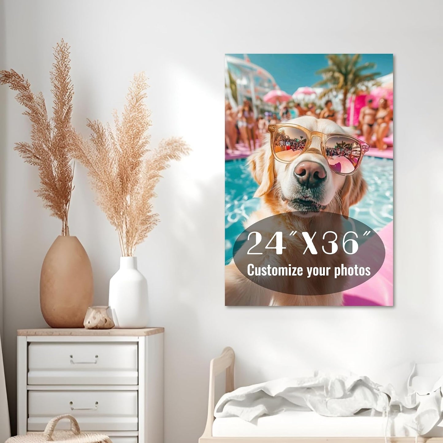 Personalized Photo Prints - Custom 24x36 Inch Poster Prints | Durable, Waterproof Wall Art for Home Decor