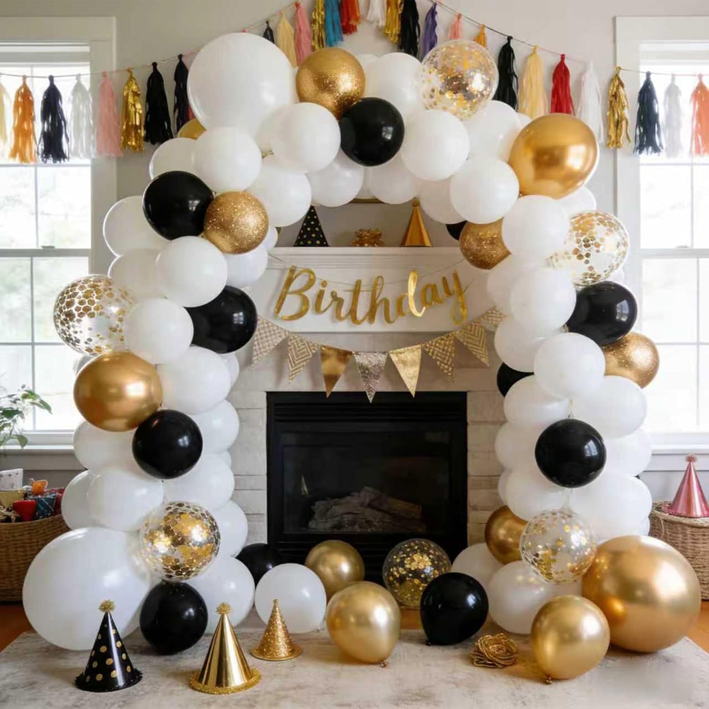 White Balloons - 60 PCS 12-Inch Latex Balloons for Birthday, Wedding, Baby Shower & Holiday Decor