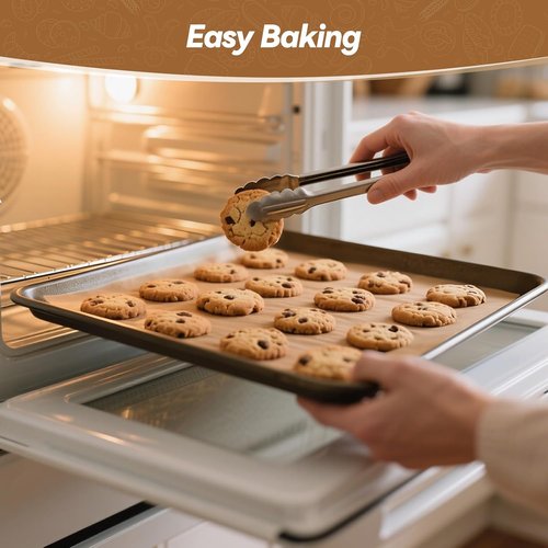 Heavy Duty Parchment Paper Sheets - 360 Count, 9"x13" Unbleached, No-Stick & No-Leak for Baking