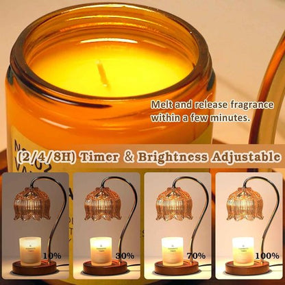 Funistree Candle Warmer Lamp - Dimmable with Timer | Perfect Gift for Mother's Day & Home Decor