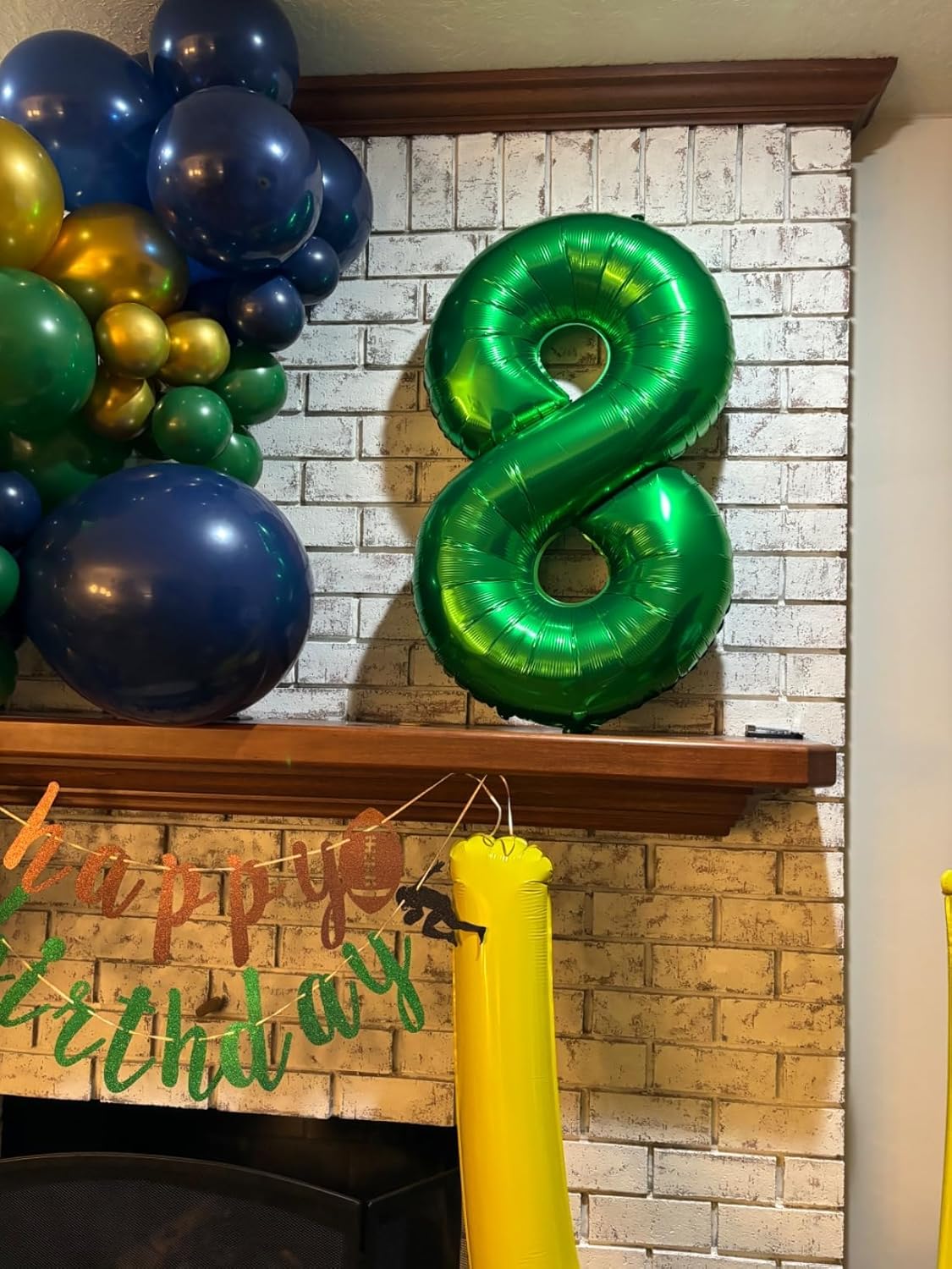 Number 18 Balloons - 40 Inch Dark Green Birthday Decorations for Celebrations & Graduations