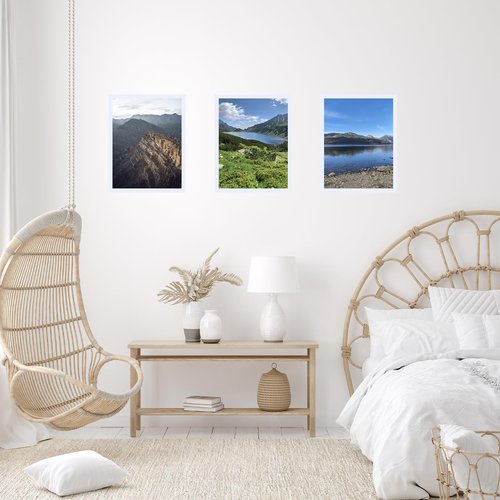 JCJMY 20x27 Picture Frame White for Puzzles Poster Photo Picture, Horizontal and Vertical Formats for Wall Hanging, 20 x 27 Wall Gallery Poster Photo Puzzles Frame for 20 by 27 Photos Posters,White
