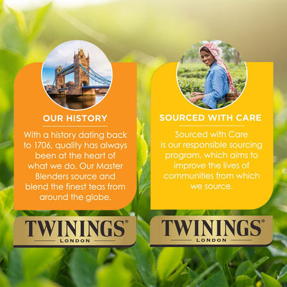 Twinings Pure Oolong Tea - Golden Caffeinated Tea Bags, 20 Count Each, Individually Wrapped | 2-Pack
