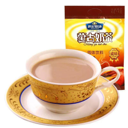 世纪牧场Mongolia Traditional Instant Milk Tea Powder 400g Salty milk tea breakfast instant drink蒙古族传统速溶奶茶粉 咸味奶茶 早餐速溶饮料