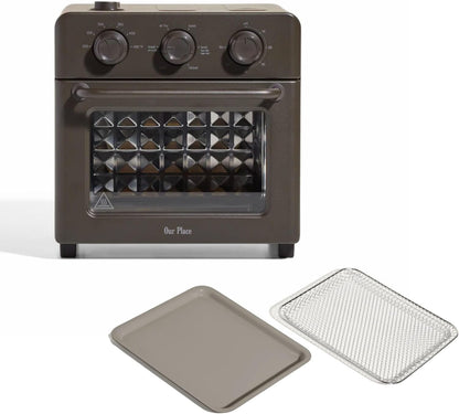 Our Place Wonder Oven - 6-in-1 Air Fryer Toaster Oven with Steam Infusion | Non-Toxic PFAS-Free | Char Color