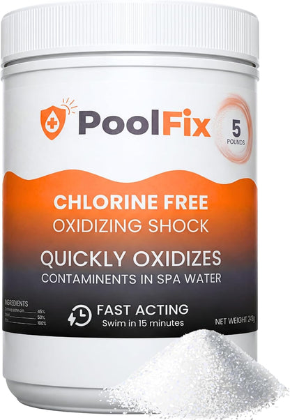 Non-Chlorine Spa Shock - Chlorine-Free Hot Tub Oxidizer for Spas & Jacuzzis | 5 lb Container