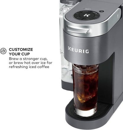 Keurig K-Supreme Coffee Maker - MultiStream Technology, 4 Brew Sizes, 66oz Reservoir, Gray
