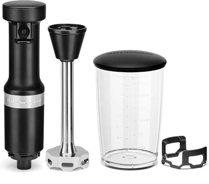 KitchenAid Hand Blender - Variable Speed Control for Perfect Blending | Matte Black Finish