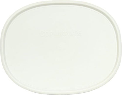 Corningware Oval French White Lid - Compatible with 2.5qt & 1.5qt | Made in the USA