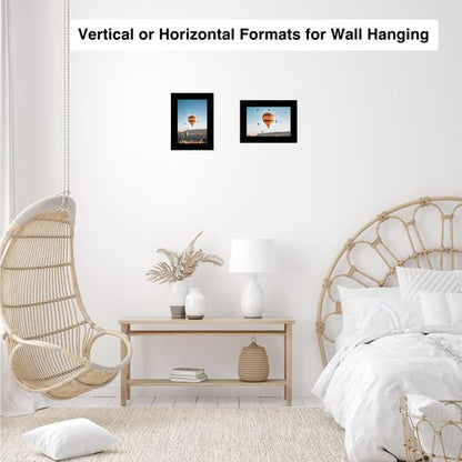 JCJMY 3.5x5 Picture Frame Black for Wall or Tabletop, 3.5 x 5 Wall Gallery Poster Photo Frame with Shatter Resistant Plexiglass, Black