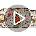 Beige Modern Mushroom Table Runner 13x72 Inch Seasonal Farmhouse Kitchen Decor