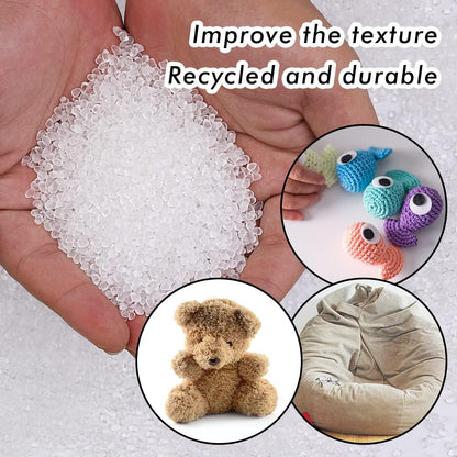 Stuffing Beads | 3.5oz Weighted Pellets for Stuffed Animals & Crafts - Heavy Filler, 100g