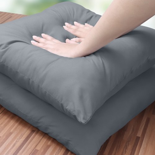 Utopia Bedding 18x18 Pillow Inserts, Set of 2, Grey – Indoor Decorative Throw Pillows for Bed, Sofa & Couch – Soft, Supportive & Fluffy Cushion Inserts