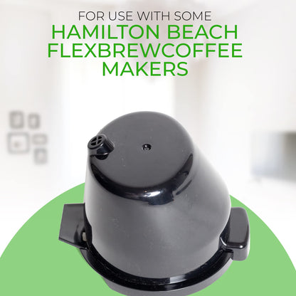 Replacement Funnel for Hamilton Beach FlexBrew Coffee Makers Compatible with Models 49976, 49954, 49947, 49966, and 49957