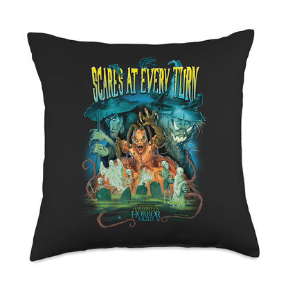 Halloween Horror Nights Pumpkin Lord Throw Pillow, 18x18, Multicolor