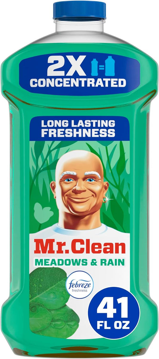 Mr. Clean All-Purpose Cleaner - Multi-Surface Cleaning Liquid for Home & Kitchen, 41oz