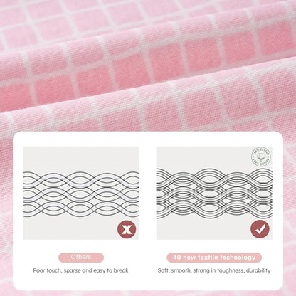 Yoofoss Baby Sleep Sack - 100% Cotton Long Sleeve Wearable Blanket for Infants 6-12 Months | 2-Way Zipper, 0.5 Tog