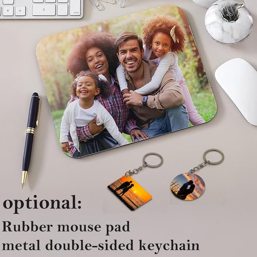 LouisMIAA Custom Metal Photo Prints - Personalized Picture Gifts for Family & Friends | Unique Collage Frame