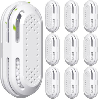 10 Pack Humidifier Demineralization Cartridge Compatible with LEVOIT Top Fill Humidifiers, Classic 160, LV600S, OasisMist 450S, OasisMist 1000S, Calcium and Magnesium Ion Softening, White