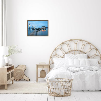 JCJMY 11x15 Picture Frame Brown for Wall Hanging, Wall Mounting Horizontally or Vertically, 11 x 15 Wall Gallery Poster Photo Frame with Shatter Resistant Plexiglass, Brown