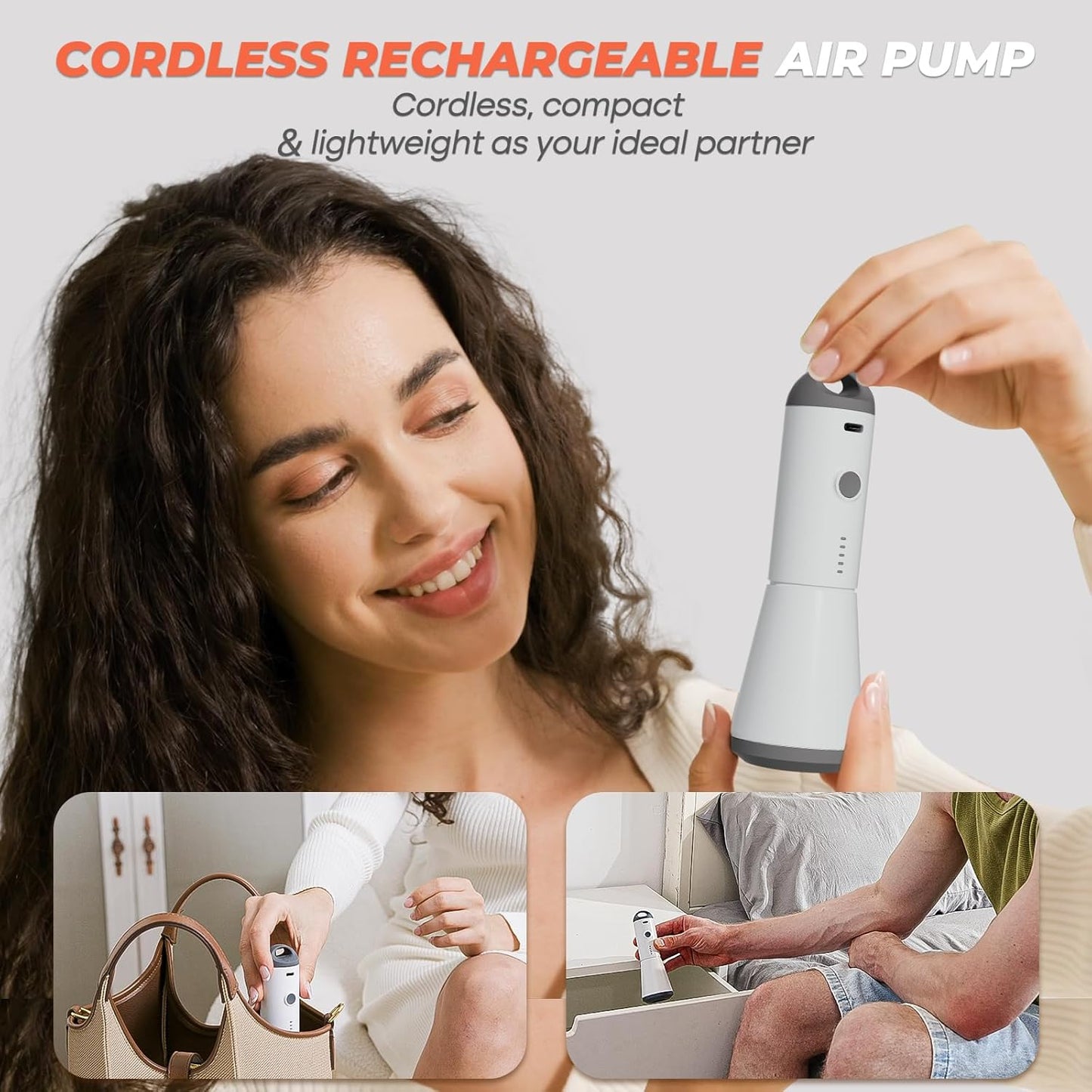 Vacbird Vacuum Storage Bags Set - 18 Pack with Rechargeable Wireless Pump | Large, Medium & Small for Clothing, Travel & Home
