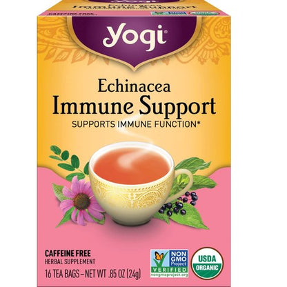 Yogi Tea,OG3,ECHINACEA Immune, 16 Bag