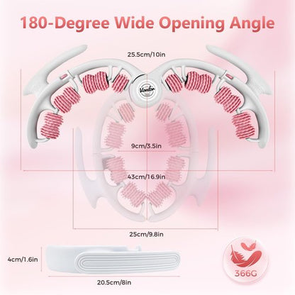Cellulite Massage Roller - Deep Tissue Fascia Massager for Legs & Buttocks | Lymphatic Drainage Tool