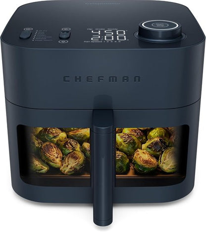 Chefman Crispinator Air Fryer - 7-in-1 Multi-Function with 8 Qt Capacity & TurboFry Pro Technology