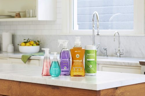 Method Bathroom Cleaner, Removes Mold + Mildew Stains, Eucalyptus Mint, 28 Fl Oz