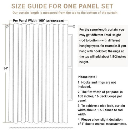 100% Blackout Shield Linen Blackout Curtains for Bedroom 96 Inches Long, Back Tab/Rod Pocket Living Room Drapes, Thermal Insulated Blackout Curtains 1 Panel Set, 100" W x 96" L, Blush Pink