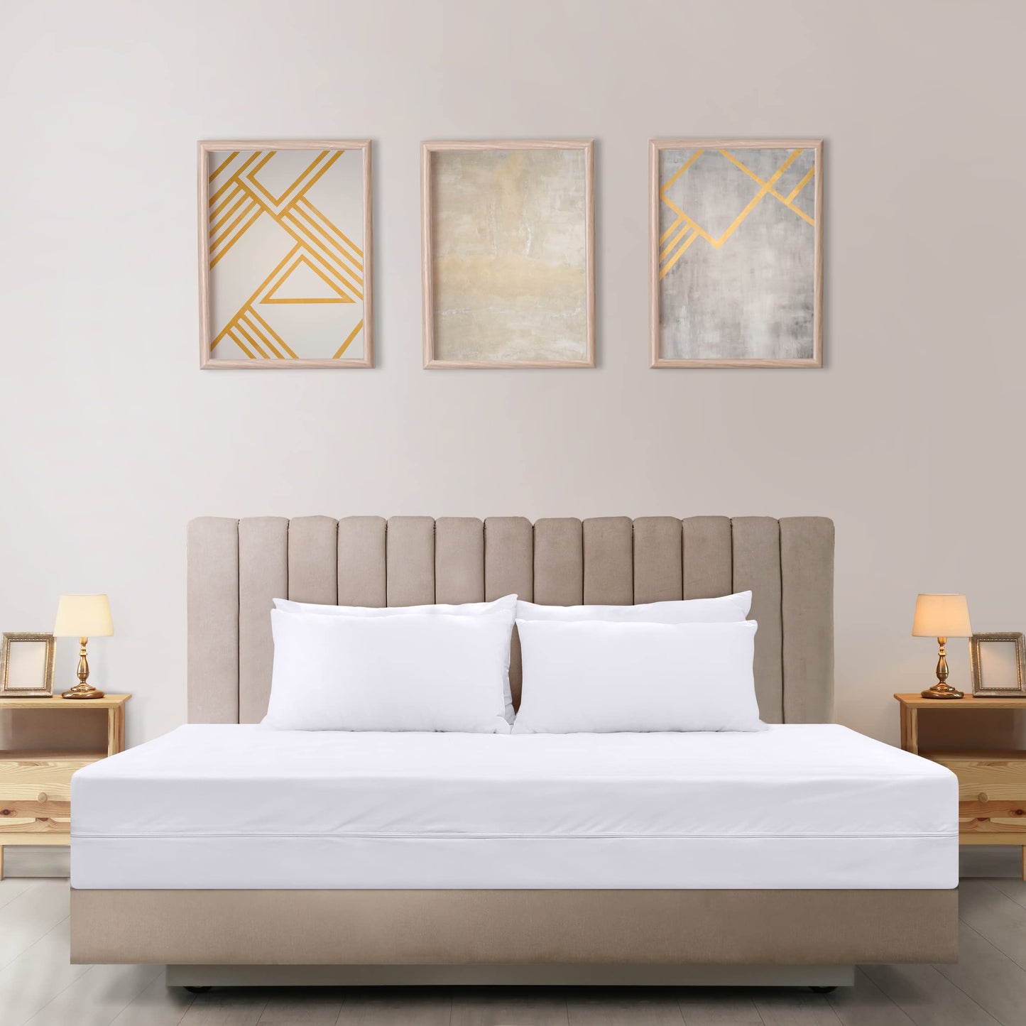 Utopia Bedding Waterproof Mattress Protector Short Queen Size (Pack of 10), Zippered Mattress Encasement Bed Bug and Dust Mite Proof, Absorbent Six-Sided Mattress Cover
