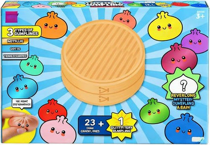 Dumpling Squishies - 2026 Mystery Advent Countdown Calendar | 24 Random Surprise Stress Relief Toys