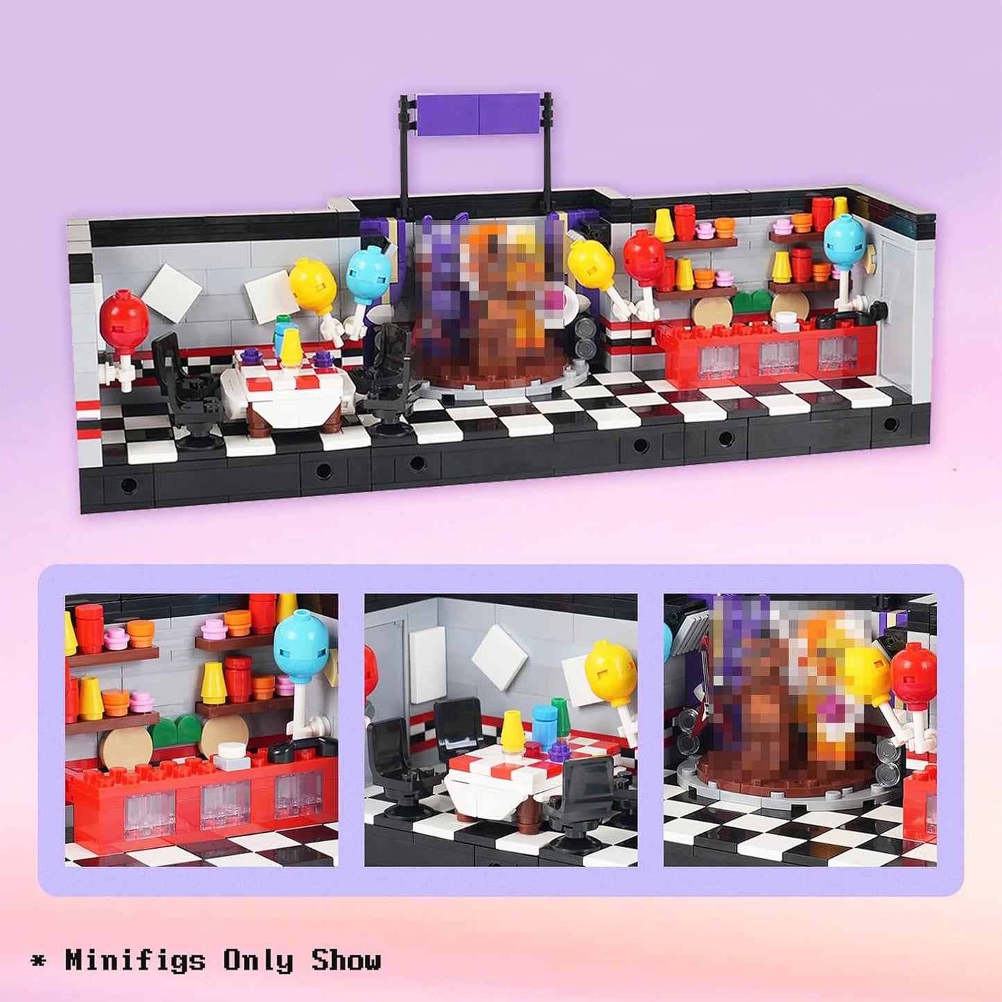 Skiennix Five Nights Building Blocks Set - Classic Horror Game Toy for Kids | 745 Pieces