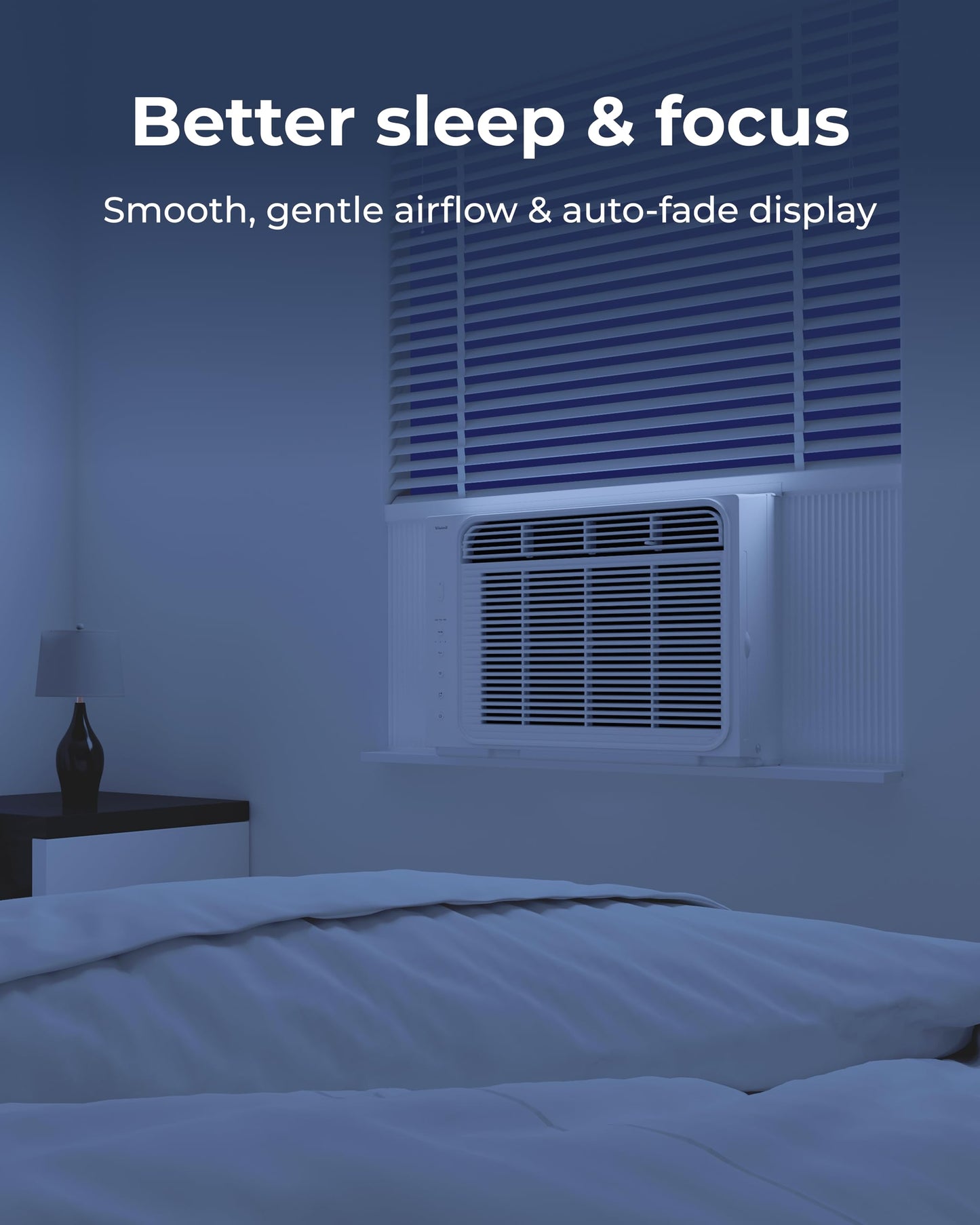 Windmill Window Air Conditioner - Quiet & Smart, Easy Install, Voice-Enabled, Remote & App Control AC Unit - 5,000 BTU Lite