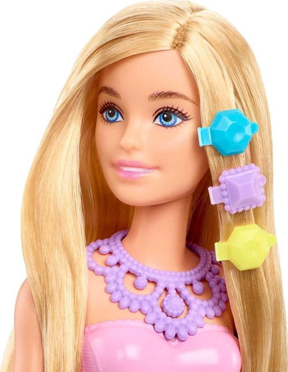 Barbie Dreamtopia Advent Calendar - Fantasy-Themed with 24 Daily Surprises & Toys, Includes Fashion Doll, Pets, Clothes & Accessories