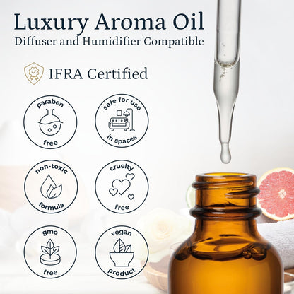 PuroSentido Blue Aroma Oil - Luxury Essential Oil for Diffusers | Apricot, Coconut Milk & Vanilla (10 ml)