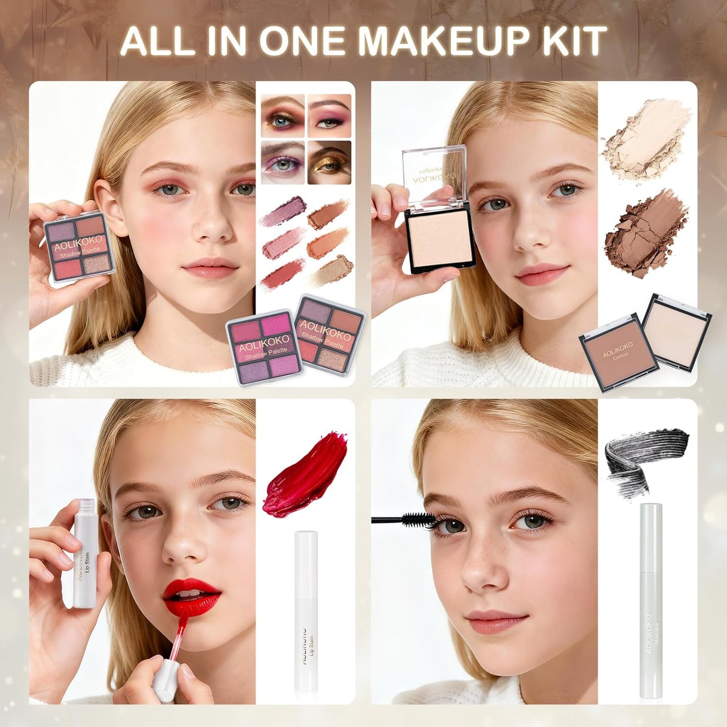 Skiennix Makeup Advent Calendar 2025 - 24 Days of Surprises | Perfect Christmas Gift Set for Women & Teens